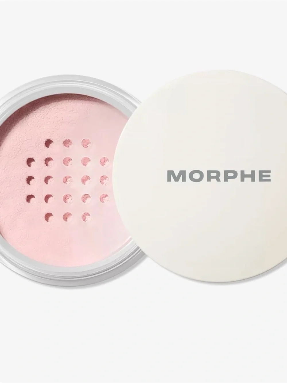Morphe mini bake and set powder in brightening pink NeW